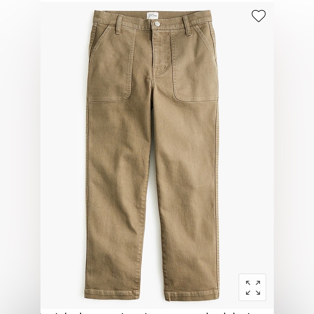J. Crew/Jeans straight leg crop 27